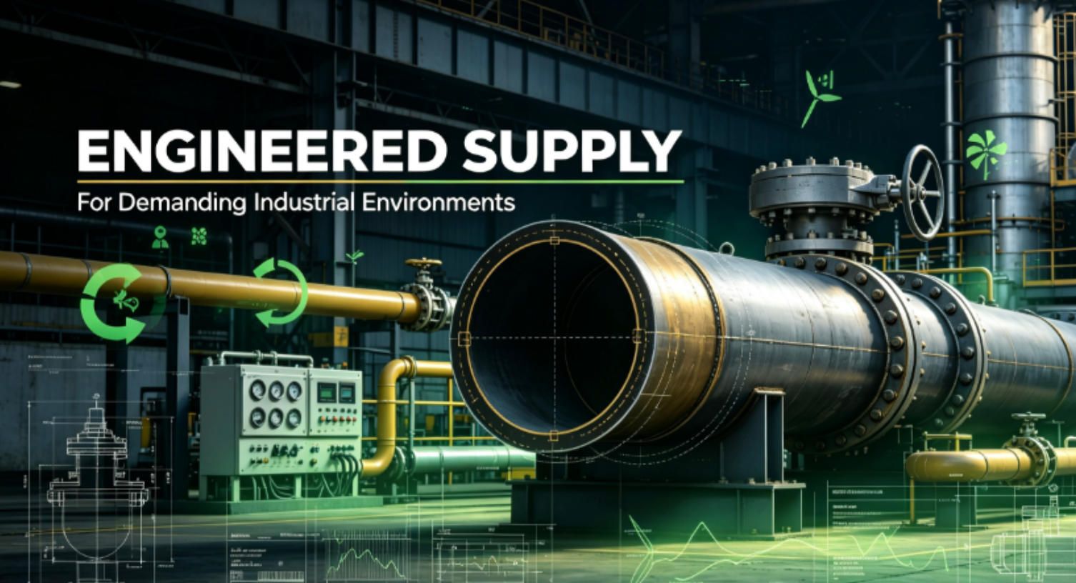 Engineered supply for demanding industrial environments.