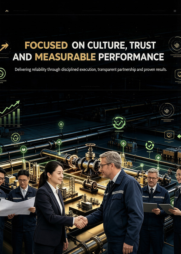 Focused on culture, trust and measurable performance.