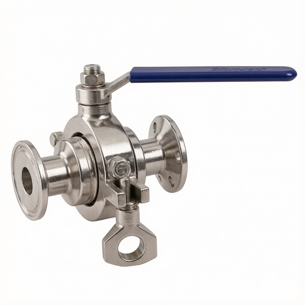 Sanitary Zero-Retention Ball Valve