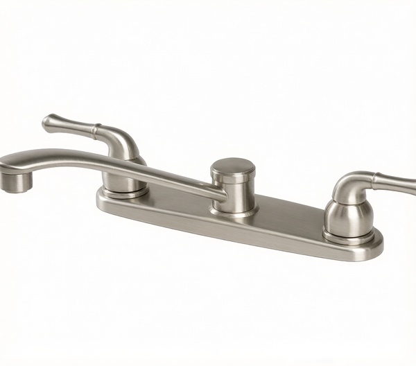 Twin Handle Centre Set Kitchen Faucet