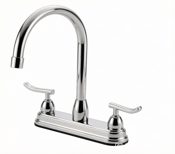 Twin Handle Centre Set Kitchen Faucet