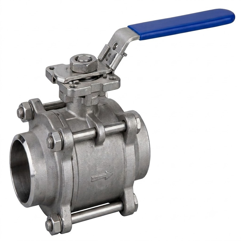 3PC Weld Ball Valve